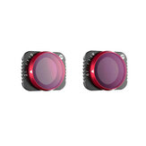 Filtros de lente de cámara ajustables PGYTECH 4-IN-1 VND ND/8/16/32/64 ND64/128/256/512 para DJI Mavic Air 2 RC Drone