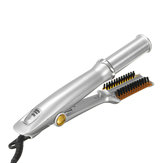 Dual-Use Hair Curling Curler Straightener Hot Brush