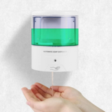 700ML Automatische Sensor Zeep Schuim Vloeistofdispenser Touch Free Muur Gemonteerde Zeep Sanitizer Pomp