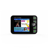 2.4inch Cor Bluetooth Car Handsfree MP3 DAB Digital Rádio Slideshow Imagem Nome do Programa Display