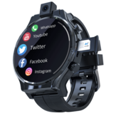 [Câmera de foco automático de 13MP] LOKMAT APPLLP PRO 4G Full Netcom Smart Watch Tela de toque completa de 2,1 polegadas Desbloqueio facial WIFI SIM Card GPS IP67 Relógio inteligente à prova d'água 1600mAh Telefone