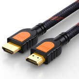 SAMZHE Cable HDMI a HDMI 2.0 HDR 4K Soporte 3D para computadora portátil TV LCD Laptop PS3 Proyector Cable de computadora Cable de video