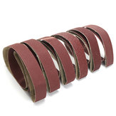 6pcs Mixed Grit Sanding Belts Set 2x72 Inch 36-150 Grit Abrasive Sanding Belts