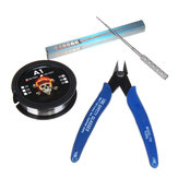 Kit d'outils pour cigarette électronique DIY avec pinces à dénuder pour RDA RBA RTA DIY Vape Outil à pince