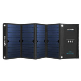 BlitzWolf® BW-L3 28W 3.8A Energia Solare Caricabatterie Pieghevole Solare Doppio USB con Energia3S per iPhone 7/ 7Plus