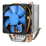 Ventilateur de refroidissement silencieux du processeur avec dissipateur de chaleur pour Intel LGA775/1156/1155 AMD 54/939/940/AM2