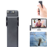 XANES MD14 HD 1080P mini kamera Vlog kamera a Youtube felvételéhez 180 ° -os forgó LED töltőlámpával hordható testkamera webkamera