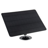 10W 5V High Efficient Monocrystalline Solar Panel 3M Micro USB Cable Waterproof Compatible with Different USB Port Camera