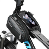 ROSKERÉK vízálló kerékpár első csöves dupla tokos táskák 4,7-6,0 hüvelykes telefontokkal iPhone7-hez 