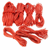Cable de alambre de silicona rojo DANIU de 10 metros 10/12/14/16/18/20/22AWG Cable flexible