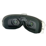 2 حزم URUAV Fatshark نظارات fpv faceplate ليكرا نسيج الإسفنج الوسادة استبدال للدهن القرش HDO2