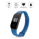 WP105 OLED Blutdruck SpO₂ Pulsmesser IP67 Sport Tracker Smart Armband Uhr Android IOS