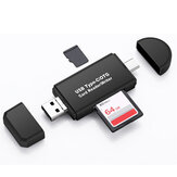 Bakeey 3 in 1 Multifunction Card Reader 480Mbps High Speed Type-c USB 2.0 Micro Usb Tf Memory Card OTG Card Reader