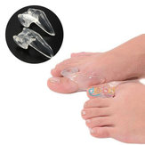 Мягкие силиконовые гелевые разделители пальцев, выпрямители, защитники припухлости пальца ноги