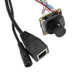 Hi3518e 720p IP lente de visión nocturna por infrarrojos f3.6mm placa de red CMOS módulo de la cámara PCB 1.0 megapíxeles