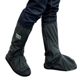 Couvre-chaussures de pluie imperméables pour moto Housses de bottes plus épaisses pour scooters antidérapantes
