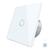 Livolo verre blanc panneau tactile gradateur standard de l'UE vl-c701d-11
