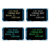 Display LCD a schermo OLED da 2,42 pollici con risoluzione 128 * 64, interfaccia SPI/IIC e driver SSD1309 a 7 pin.