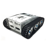 DIY Self-assembled RC Robot Tank Car Chassis With Crawler Kit