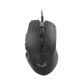 Mouse da gioco cablato 5500DPI 7 pulsanti Retroilluminazione LED Mouse ottico cablato USB per casa e ufficio