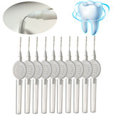 Dupont Soie Bristle Rotating Interdental Entre Dents Floss Brush Head Replacement Dental Care