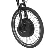 LAOTIE® EW-DP5 Throttle Type 26in/700C Universal 36V 7.2Ah 500W Intelligence Bicycle Wheel Brushless Motor Front Wheel for Electric Bike