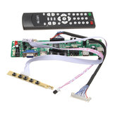 Kit de placa controladora VST29 HD AV VGA LVDS Inverter con control remoto