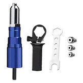 Drillpro Upgrade Electric Rivet Nut Attachment Cordless Riveting Drill Adapter Riveting Tool