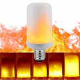 AC85-265V E27 E14 E26 E12 B22 5W 2835SMD LED Flame Effect Light Bulb Christmas Halloween Party Atmosphere Lamp
