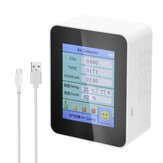 Household Air Quality Monitor CO2 Tester with Carbon Dioxide TVOC Value Electricity Quantity Temperature Humidity Display