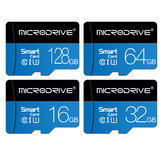 Microdrive Sınıf 10 Yüksek Hızlı TF Hafıza Kartı 32GB 64GB 128GB 256GB Micro SD Kart Flash Kart Akıllı Kart Telefon Kamera Monitör Sürüş Kaydedici için