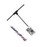 0.6g JHEMCU RX24T 2.4G ExpressLRS ELRS High Refresh Rate Low Latency Ultra-small Long-range RC Receiver for RC FPV Drone