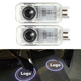 Pair 5W 1800LM LED Door Light Shadow Projector Courtesy Laser Welcome Lamp for Audi 