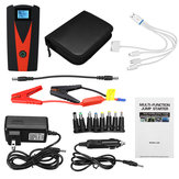 99900 mAh Avviatore portatile per auto con doppia USB, LCD, batteria ausiliaria e cavi di avviamento