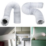 Tubo de escape flexible de 5 metros de longitud para aire acondicionado, diámetro de 15 cm
