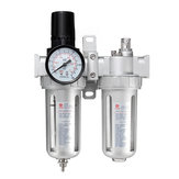 SFC400 1/2 Inch Air Compressor Oil Lubricator Moisture Water Trap Filter Regulator 