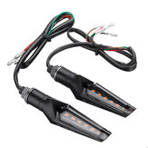 2pcs LED Flashing Turn Lights Steering Headlight Motorcycle 12Led Indicator Light Blinker Lamp
