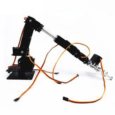 Kit de braço robótico de metal DIY com 6 graus de liberdade e servos MG996