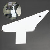 3 Ply White 76 Reissue Style Voor Gibson Explorer Guitar Pickguard Pick Guard