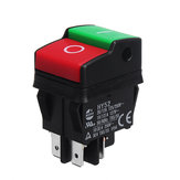 KEDU HY52 250V 12A 4Pins Electric Interruptor de botón For Mechanical Device