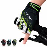 Разносезонные перчатки для велосипеда с открытыми пальцами, дышащие и амортизирующие, для активного отдыха на природе