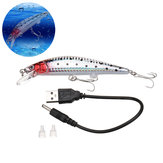 ZANLURE 1 szt. 12,5cm 40g USB Rechargeable Swimbait Twitching LED Wobler Wabiń Dolnośląski