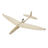 Dans Eden Kanatlar Hobby F06 Sparrow 620mm Kanat Açıklığı Balsa Ahşap RC Uçak Glider KIT/PNP