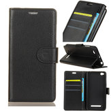 Flip Litchi Wallet Card Slot Stand PU Leather Caso Xiaomi Redmi 4A/Xiaomi Redmi 4A Global Edition