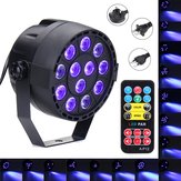 Φωτιστικό σκηνής 36W 12 LED UV Purple DMX Par Light Disco Bar DJ Light Show για Halloween AC90-240V