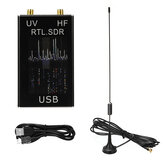 Tuner ricevitore USB RTL-SDR HF UV a banda completa da 100KHz a 1,7GHz con dongle USB RTL2832U R820T2 per radio Ham RTL SDR