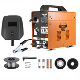 DANIU MIG-130 AC230V 50-120A AC Soudeuse à fil fourré automatique avec alimentation MIG ARC Inverter Gas Gasless Welder avec accessoires gratuits