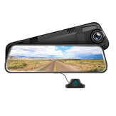 AZDOME AR08 FHD 1080P Dash Cam Streaming Media Full-Screen Touching Car DVR ADAS Dual Lens Night Vision Auto Video Recorder With Rear View Camera