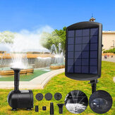 Pompe de fontaine d'eau alimentée par panneau solaire 1.8W pour arroseurs de jardinage submersibles extérieurs de jardin d'étang de piscine