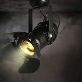 Retro Minimalist American Country LED Tracking Licht Scheinwerfer Decken Lampe 110V 220V
